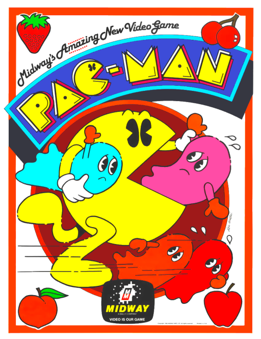 Pac-Man (Midway, harder)