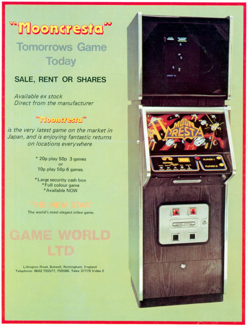 Moon Cresta (Galaxian hardware)