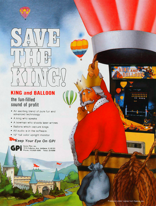 King and Balloon (US)