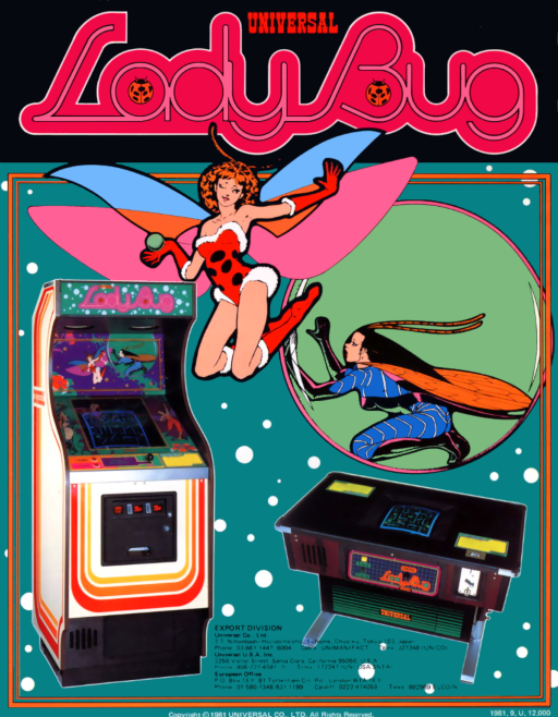 Ladybug (bootleg on Galaxian hardware)