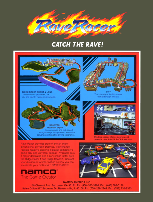 Rave Racer (Rev. RV2, World)