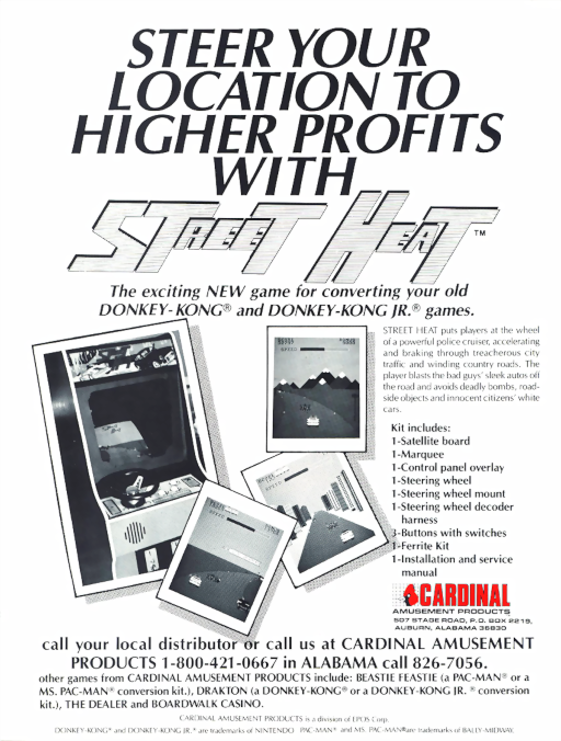 Street Heat - Cardinal Amusements