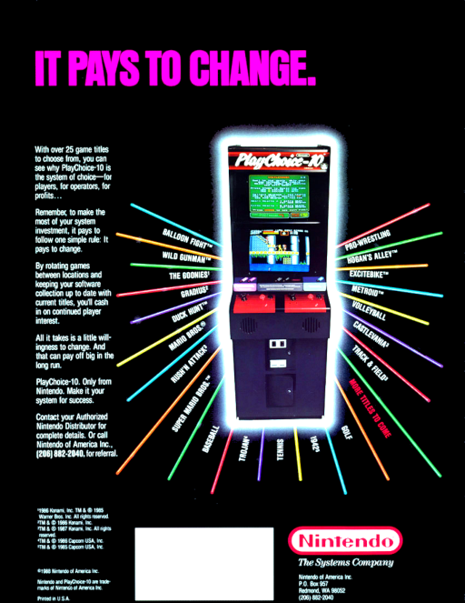 PlayChoice-10 - Chip'n Dale - Rescue Rangers