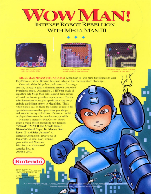 PlayChoice-10 - Mega Man 3
