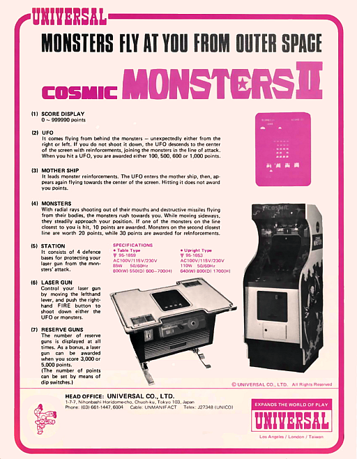Cosmic Monsters II