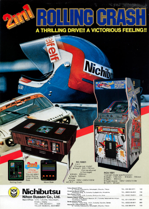 Rolling Crash - Moon Base