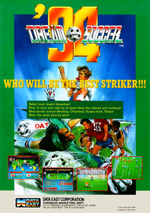 Dream Soccer '94 (Japan)
