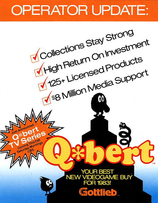 Faster, Harder, More Challenging Q*bert (prototype)