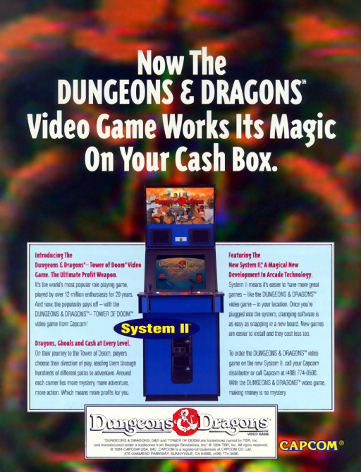 Dungeons and Dragons: Tower of Doom (Hispanic 940125)