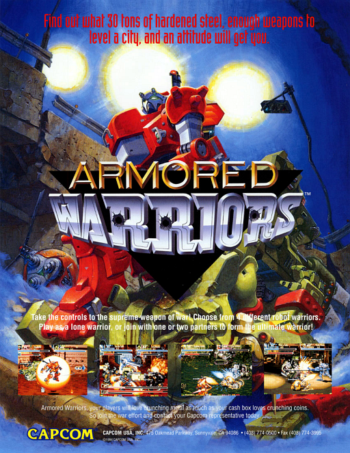 Armored Warriors (Asia 940920)