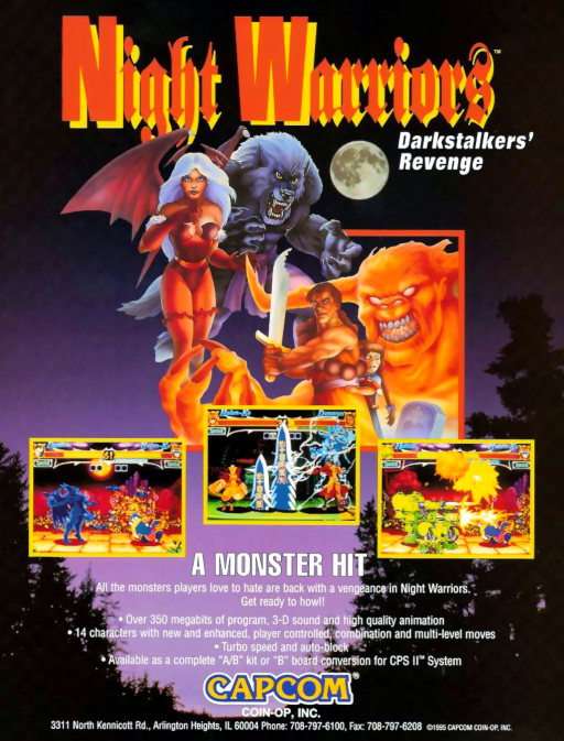 Night Warriors: Darkstalkers' Revenge (Brazil 950403)