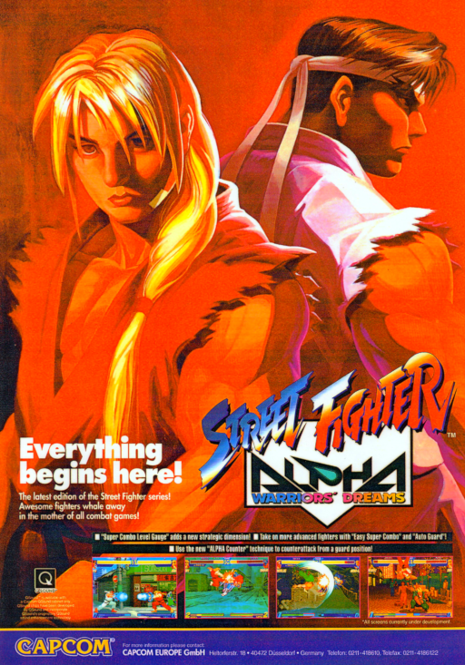 Street Fighter Alpha: Warriors' Dreams (USA 950627)