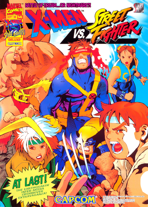 X-Men Vs. Street Fighter (Euro 960910)