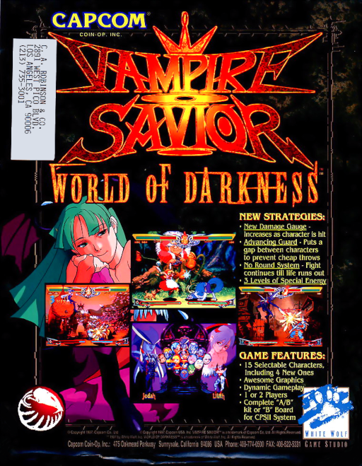 Vampire Savior: The Lord of Vampire (Asia 970519)