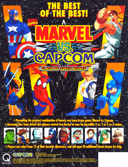 Marvel Vs. Capcom: Clash of Super Heroes (Hispanic 980123)