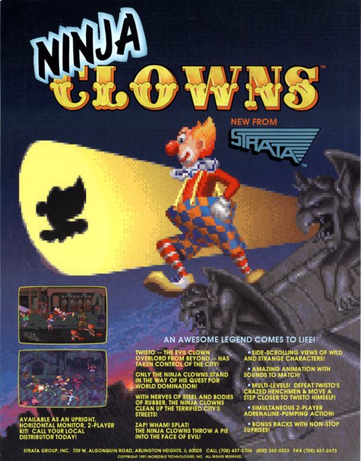 Ninja Clowns (08-27-91)