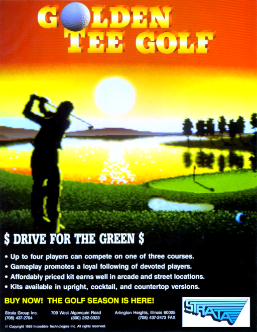 Golden Tee Golf II (Trackball, V2.2)