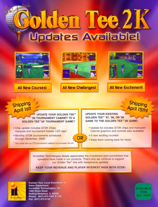 Golden Tee 2K (v1.00)