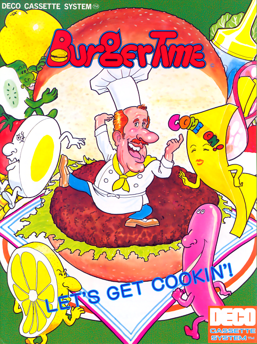 Cassette: Burger Time