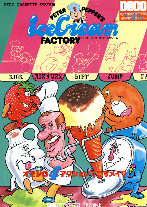 Cassette: Peter Pepper's Ice Cream Factory (set 1)