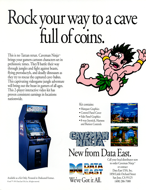 Caveman Ninja (US)