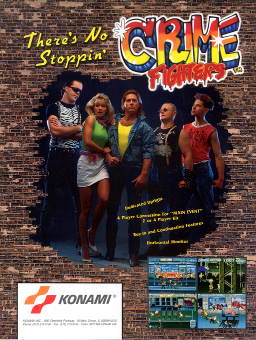 Crime Fighters (US 4 players)