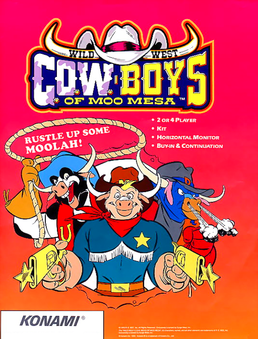 Wild West C.O.W.-Boys of Moo Mesa (World version EA)