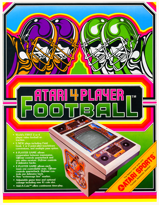 Atari Football (4 players)