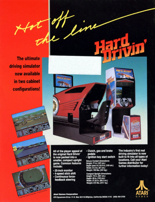 Hard Drivin' (compact, rev 2)