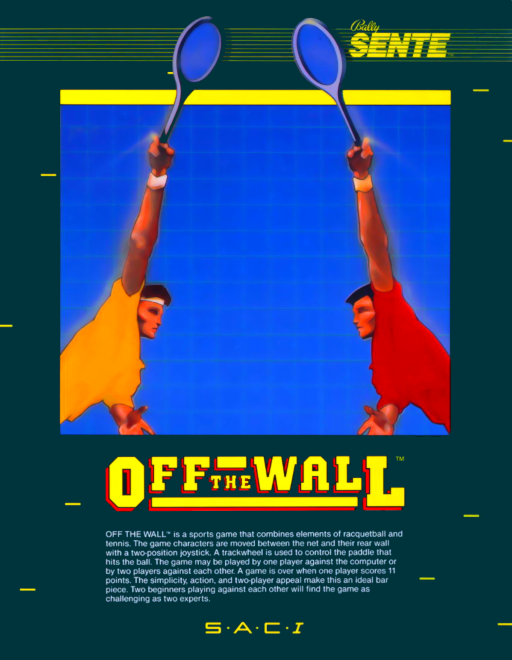 Off the Wall (2-player cocktail)