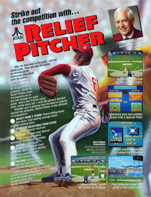 Relief Pitcher (set 1)