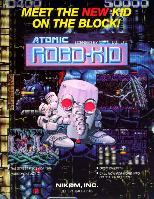 Atomic Robo-kid (Japan)