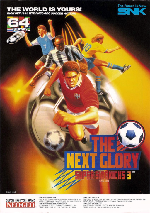 Super Sidekicks 3 - The Next Glory / Tokuten Ou 3 - eikoue no michi